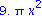 9.*Pi*x^2